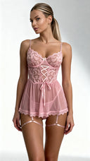 Lucia Babydoll Pink
