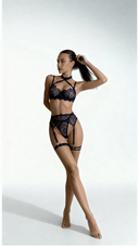 Royal Midnight - Lingerie Set