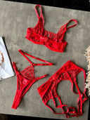 Hypnotic Red - Lingerie Set